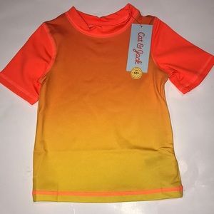 Cat & Jack Swim Top Baby Toddler Size 12 Months and 18 Months NWT